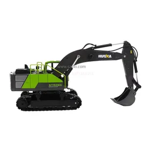 HUINA 1661 Remote Control Engineering Car <strong>Model</strong> Eleven Channel Electric Excavator Semi-alloy <strong>Model</strong> Boy Gift <strong>RC</strong> Truck Toys