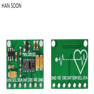 Kalp hızı tıklayın MAX30100 modülü sensörü Arduino için/1.8V 3.3V 5V düşük güç MAX30102 kalp hızı oksijen darbe koparma