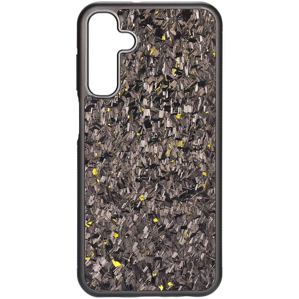 Forged carbon fiber with gold