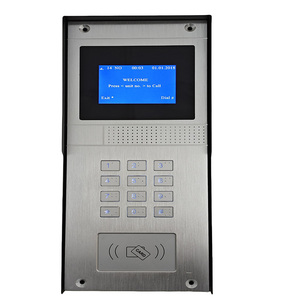 Teléfono de la puerta del sistema de intercomunicación visual IP del hogar inteligente 4G, con Tuya, utilizado para el vídeo del intercomunicador del edificio de apartamentos múltiples