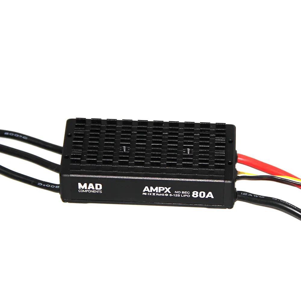 MAD AMPX 80A 6S Brushless Controller 24V ESCためMotor