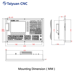 5-Achsen-CNC-Controller Die Fräs zentrums teuerung dient zur Transformation und Aktualisierung der CNC-Fräsmaschine