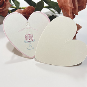 Luxury Garment Accessories Apparel Label <strong>Customized</strong> Shape Printing Lace Paper Hang <strong>Tags</strong> High Quality Hang Paper <strong>Tags</strong> With <strong>String</strong> - Product Image 2