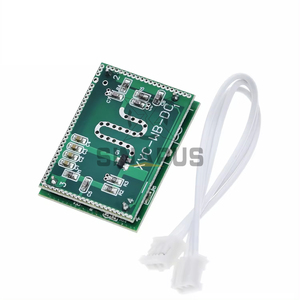 Módulo de sensor de radar de microondas activo DC de 5,8 GHZ Interruptor de sensor de microondas de radar Doppler