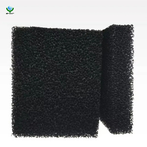 Polyurethane Open Cell Mesh 10-60 <strong>Ppi</strong> Activated Carbon Sponge <strong>Filter</strong> Foam Sponge Open Cell for Civil air Purifier - Product Image 2