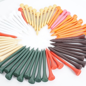 Justin Golf Cao Cấp Biểu Tượng Tùy Chỉnh In Golf <span class=keywords><strong>Tee</strong></span> Nhà Sản Xuất Gỗ <span class=keywords><strong>Tee</strong></span> 42 54 70 83Mm <span class=keywords><strong>Tee</strong></span> Với Gói Tùy Chỉnh - Product Image 1