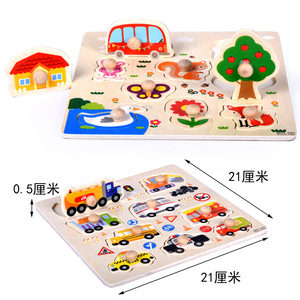 Gỗ Thân Thiện Với Môi Khối Câu Đố Khối Vui Vẻ <span class=keywords><strong>3D</strong></span> Pha Lê Câu Đố Cho Trẻ Em Trẻ Em Tay Mắt Phối Hợp Giáo Dục Sớm Tùy Chỉnh - Product Image 5