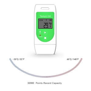 Multi Uso De Gravação <span class=keywords><strong>Data</strong></span> <span class=keywords><strong>Logger</strong></span> Umidade Temperatura Da Cadeia de Frio