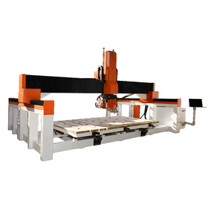 13% kapalı Cnc 4 5 eksen granit köprü testere CNC Router 3D taş kesme granit gravür makinesi mutfak lavabo ve kenar üretmek için - Product Image 3