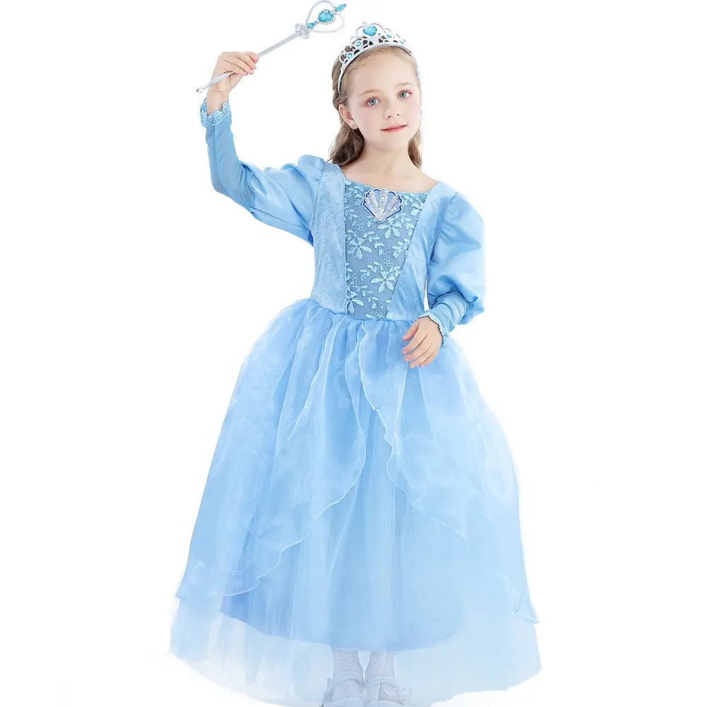 Nuovo Costume Cosplay Aladdin Magic Lamp Jasmine Princess Children Dresses Girl Party