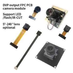 定制微固定焦点OV2640传感器Cmos 2MP JPEG yuv格式，带Isp发光二极管闪光红外切割红外DVP摄像机模块 - Product Image 1