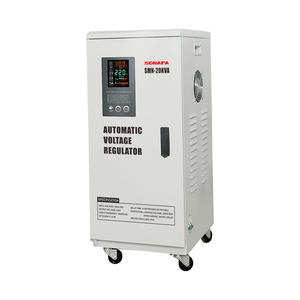 ビッグパワーSVCシリーズ15KVA 20KVA 30KVA単相AC 220V電圧レギュレータ/スタビライザーAVRサーボタイプ。 - Product Image 1