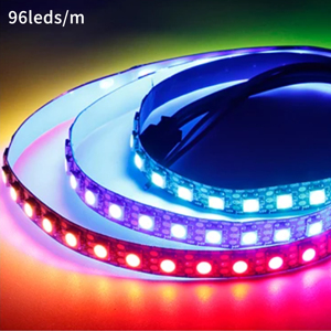лента светодиодная 5V WS2812B 96LEDs / m адресной пиксельной группой водонепроницаемых пиксельных лента светодиодная - Product Image 1