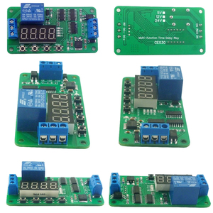 DC 5-24V modulo Timer multifunzione relè ON/OFF ciclo Trigger ritardo semplice PCL Board - Product Image 3
