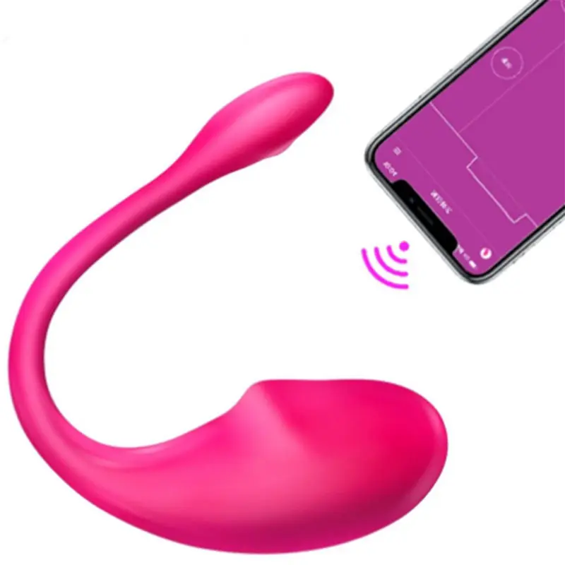 Mini vibratore per uova da salto impermeabile vibratori a forma di uovo Sexy ricaricabili Usb senza fili per telecomando APP donna