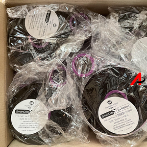 Markem-Imaje Xtra TTO nastro originale 33mm 55mm inchiostro interno nero 3520 TTR - Product Image 1