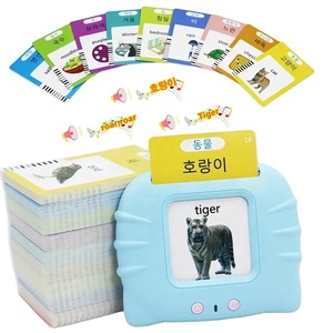 2024 <strong>2025</strong> Trend Kids Toys Card Early Education Device Talking Audible Flash Card <strong>Learning</strong> Machine 112 Pcs Cards 224 510 Words - Product Image 3