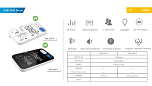 Portátil braço pressão arterial Monitor Digital BP máquina automática com voz função e Bluetooth conectividade - Product Image 2