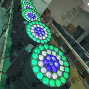37x15wLEDムービングヘッドライト37pcsx15wズームウォッシュLEDムービングヘッドビームライトクレイパッキーk2037x15w