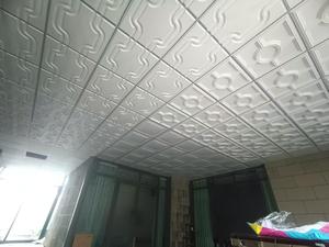 现代花卉图案24 "* 24" 聚氯乙烯3D天花板商场室外健身房建筑防火装饰室内天花板 - Product Image 3