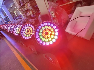 Disko DJ sahne ışık 36x18W Parties UV LED Zoom Parties hareketli kafa ışık daire kontrol fonksiyonu ile partiler ve oteller için - Product Image 5