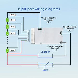 แบตเตอรี่ลิเธียมสำหรับ Lifepo4ระบบจัดการแบตเตอรี่ XJ BMS 15A 10A 5A 10S 13S 12.8V 14.8V 48V สำหรับ20A จัดการแบตเตอรี่ลิเธียมทรงตัว - Product Image 6