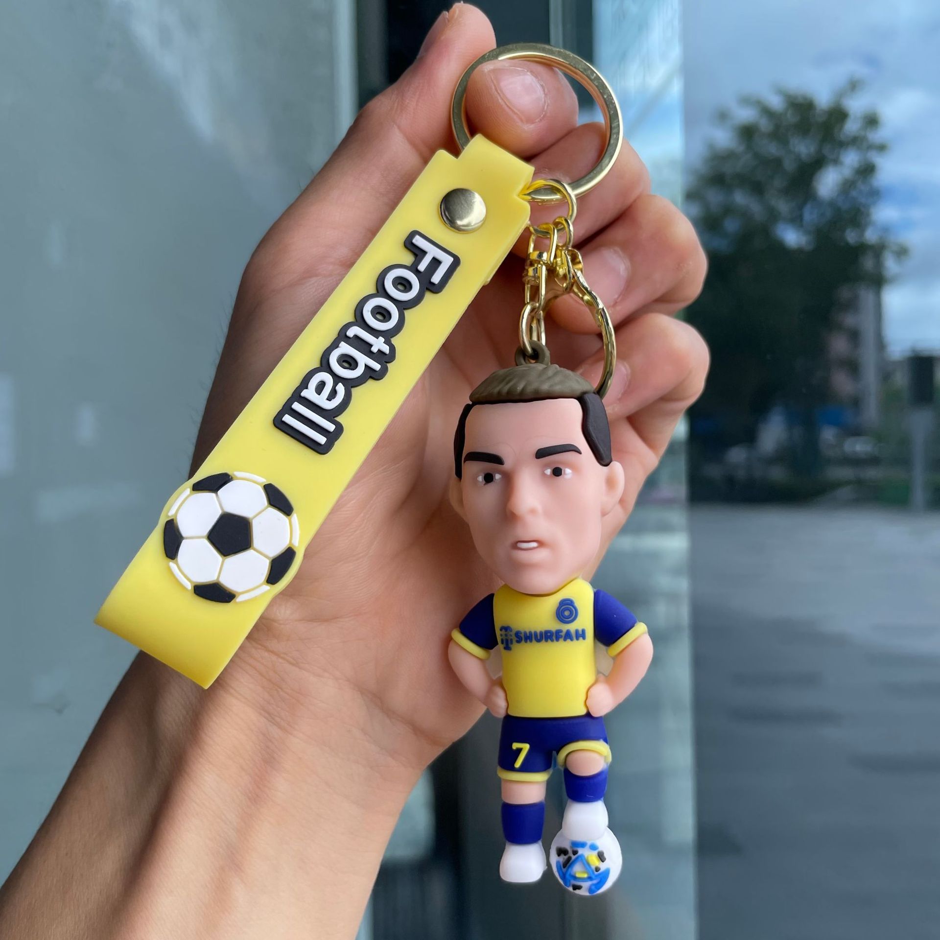 Character Ronaldo-yellow