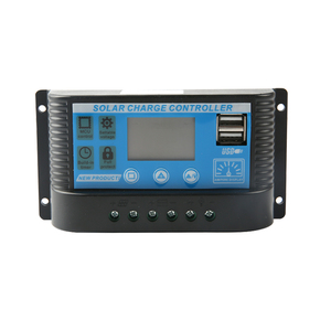 Regolatore solare 12V 24V 10A 20A 30A regolatore solare regolatore di carica Pwm - Product Image 1