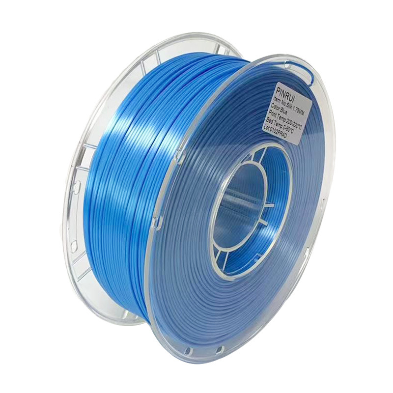 Soie PLA Bleu - Poids net 1kg/rouleau