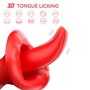 Vagina Vibrator für <span class=keywords><strong>Masturbation</strong></span> Klitoris Massage Saug vibrator für Frauen mit 3 intensiven Saug-und 10 Leck modellen - Product Image 3