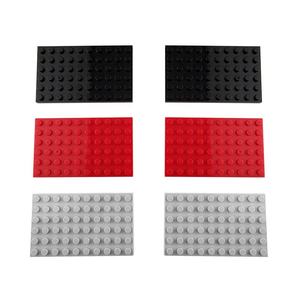 Ladrillo 6x10 Placa educativa DIY juego de bloques de construcción de plástico niños estilo moderno juguete de construcción NO.3033 incluye bloques - Product Image 3