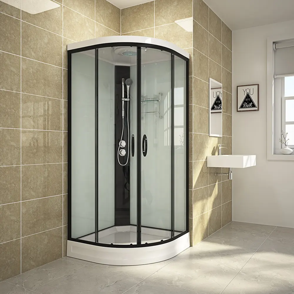 90*90cm phòng tắm giá rẻ cho CABIN tắm với khu vực tắm khay Chất lượng cao phòng tắm đơn giản