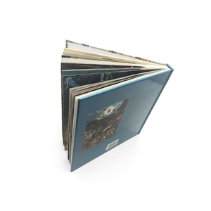 最便宜的精装书印刷A3频道书籍装饰柔版咖啡桌印刷书籍 - Product Image 5