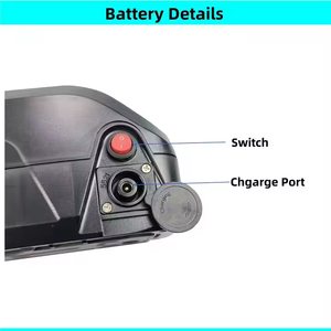 Запасной аккумулятор OUXI V8 Fatbike 48V 15Ah 20Ah литиевый Akku для 500W 750W 1000W Mukkpet пригородный Аккумулятор для электровелосипеда - Product Image 4