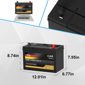 12V 90Ah免维护汽车电池汽车汽车启停电池N90MF工厂 - Product Image 2