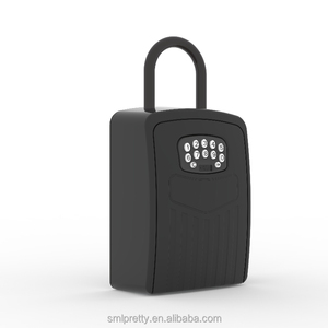 Caja de llaves inteligentes de seguridad montada en la pared Entrega rápida Código digital de aleación de zinc Control de aplicación Tuya Almacenamiento seguro en la nube