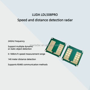 Sensor de radar El Reconocimiento de varios carriles de 24GHz es adecuado para medir la distancia y la velocidad del vehículo - Product Image 2