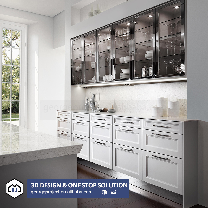 White kitchen cabinet