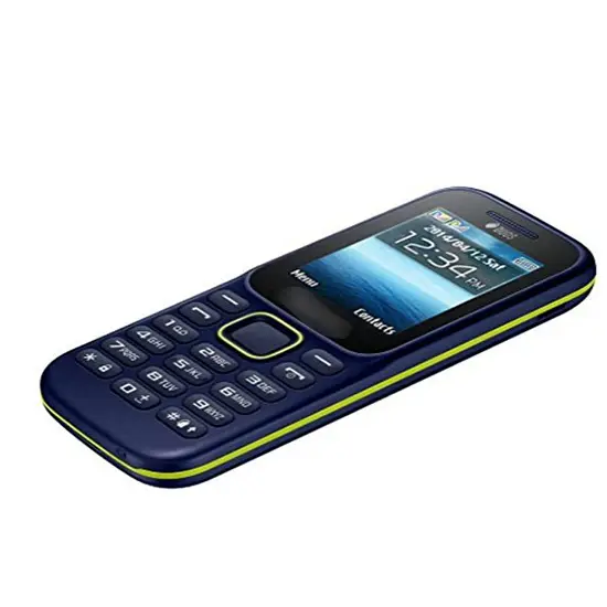 الأكثر مبيعًا هاتف Samsun B310E بزر مستقيم جي إس إم محمول 2G غير ذكي بطاقة مزدوجة هاتف ميزة كبار السن