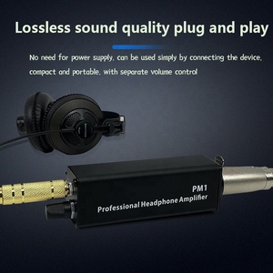 Professional <strong>Headphone</strong> Amplifier Converter XLR to 3.5MM Audio Interface Mini Portable HIFI <strong>Headphone</strong> Amplifier Clip Mount - Product Image 6