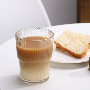New Ins 450ml clear <strong>Libby</strong> Drinking Milk <strong>Cups</strong> Heat Resistant Reusable Glass Tumbler <strong>Cups</strong> with Lid and Straw