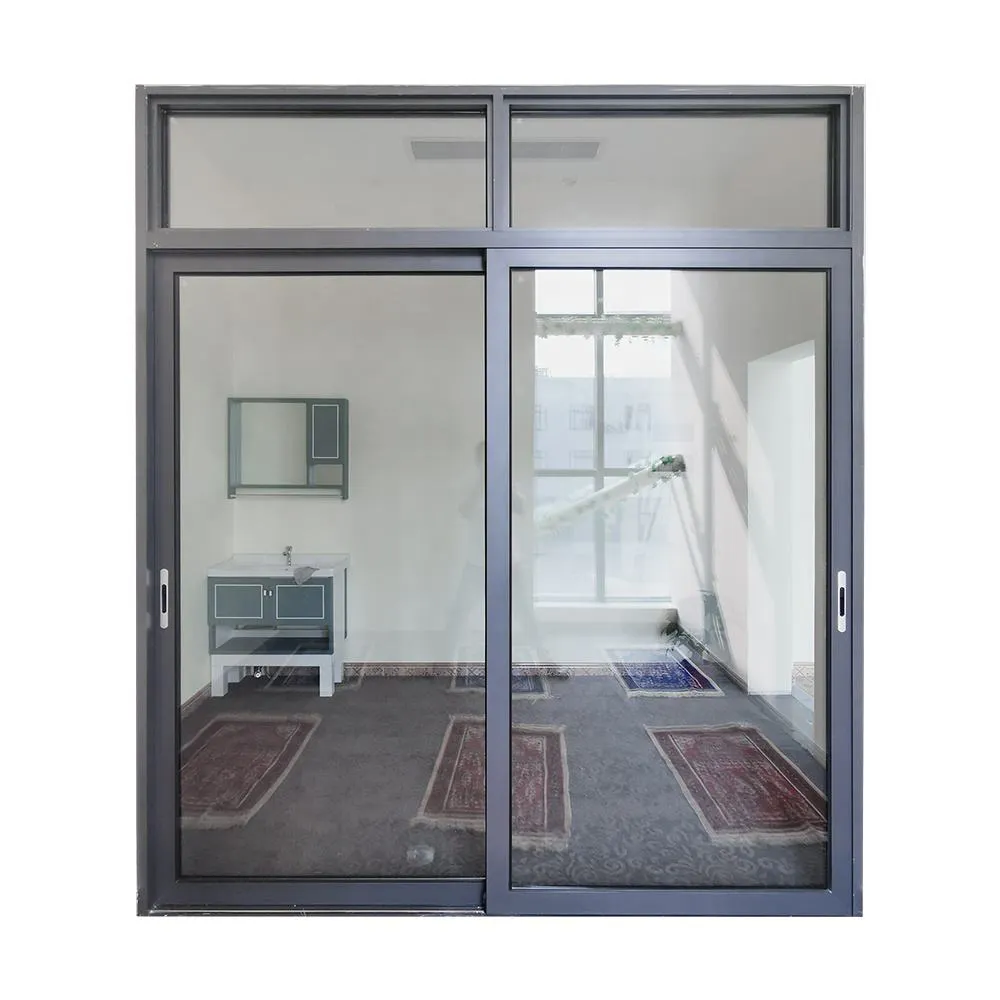 Hersteller von internationalen Standard-Glastüren und -Fenstern Balkon-Schiebetür aus Kunststoff