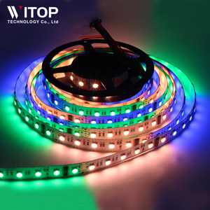 Световые светодиодные 512 DMX Программируемые и адресуемые 5050 RGB Rgbw светодиодные полосы света неоновые dmx светодиодные полосы li - Product Image 5