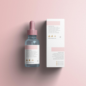 Luxury Custom Design Paper Boxes with logo Cosmetic Paper <strong>Box</strong> for 10ml 30ml 50ml <strong>100ml</strong> Dropper Bottle - Product Image 3