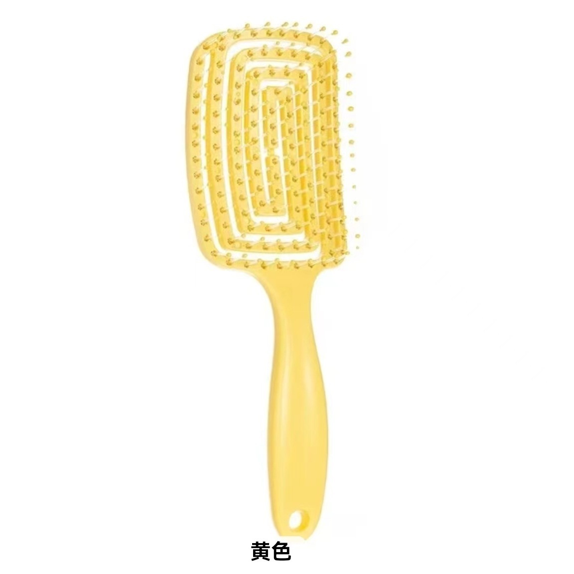 Yellow paperclip comb