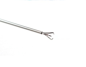 Instrumen mikro oftalmik, tiga garpu genggam, tiga cakar, WILSON VITREORETINAL tubuh asing dua cakar <span class=keywords><strong>Forceps</strong></span> - Product Image 3
