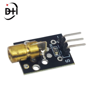 KY-008 3pin 650nm trasmettitore Laser rosso Dot diodo rame testa modulo per arduino Kit - Product Image 3