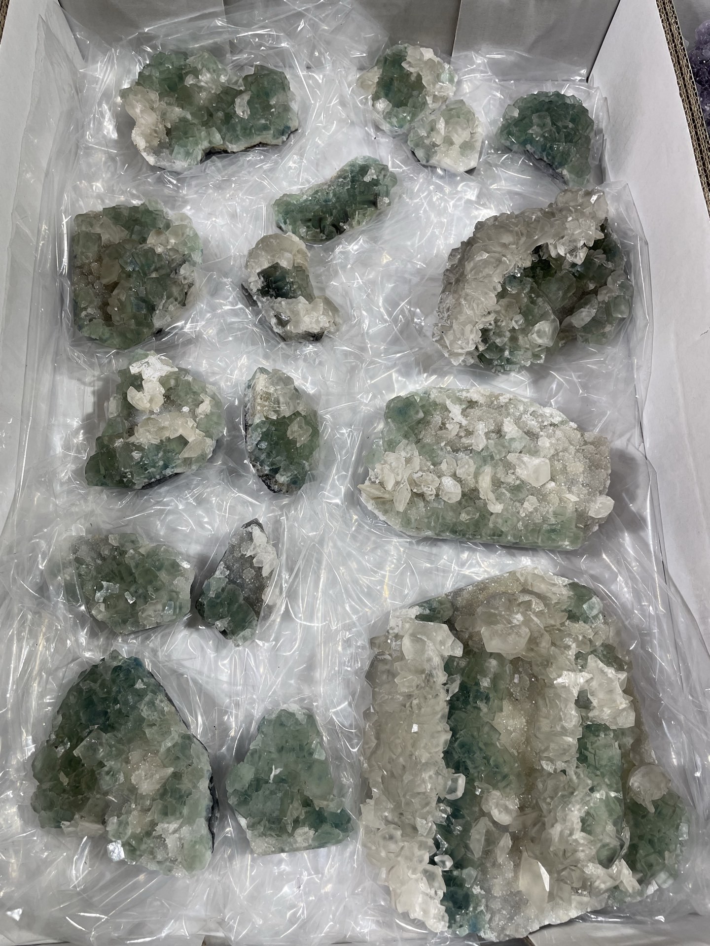 Fluorite di cristallo del Guangdong