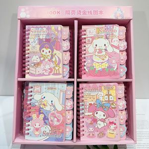 4 шт., портативный блокнот с мультяшным принтом - Product Image 4
