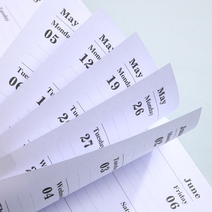 2025 Time Management Plan <strong>Notebook</strong> Notepad PU Cover A5 Agenda Book Month <strong>Index</strong> Planner <strong>Notebook</strong> - Product Image 4